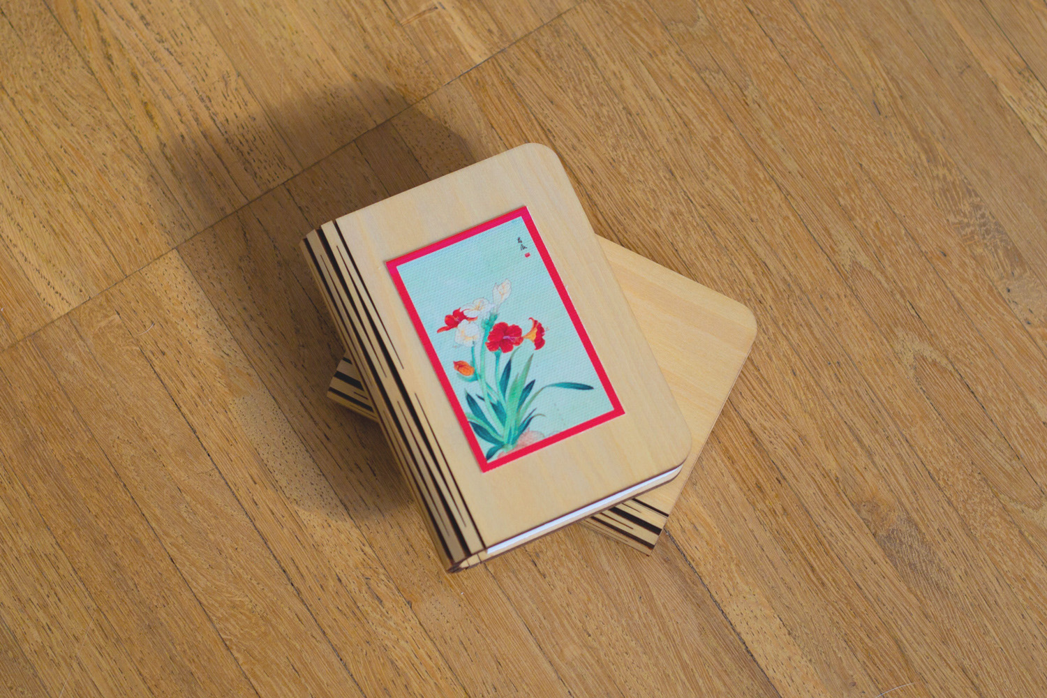 Lampada Libro mini Fiori Asiatici